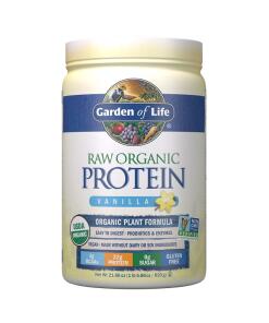 Protéine biologique crue, vanille - 620g