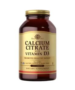 Solgar - Calciumcitraat met Vitamine D3 (240 tabletten)