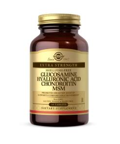 Solgar - Glucosamine, Hyaluronzuur, Chondroïtine en MSM (60 tabletten)