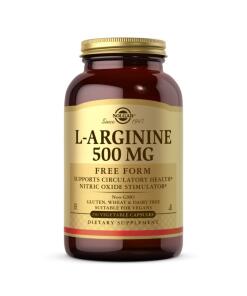 Solgar L-Arginine Forme Libre, 500 mg (250 gélules)