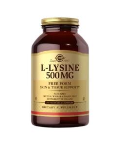 Solgar - L-Lysine 500 mg (250 capsules)