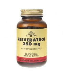 Solgar - Resveratrol 250 mg met rode wijn extract (30 capsules)