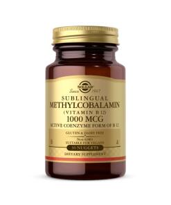SOLGAR Méthylcobalamine sublinguale (Vitamine B12), 1000 mcg (30 comprimés)