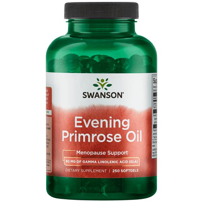 SWANSON EPO (Huile d'onagre) 500mg 250 capsules