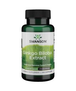 Extrait de Ginkgo Biloba Swanson GinkgoSelect 60mg 120 comprimés