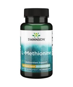 Swanson - AjiPure L-methionine 500 mg, 60 capsules