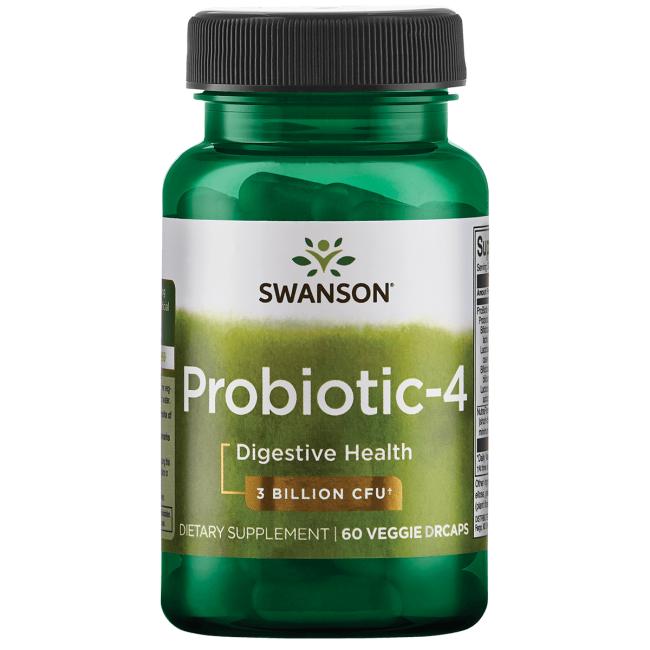 SWANSON Probiotique-4 60 capsules