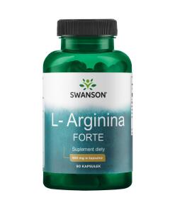 SWANSON L-arginine forte 850mg 90 capsules