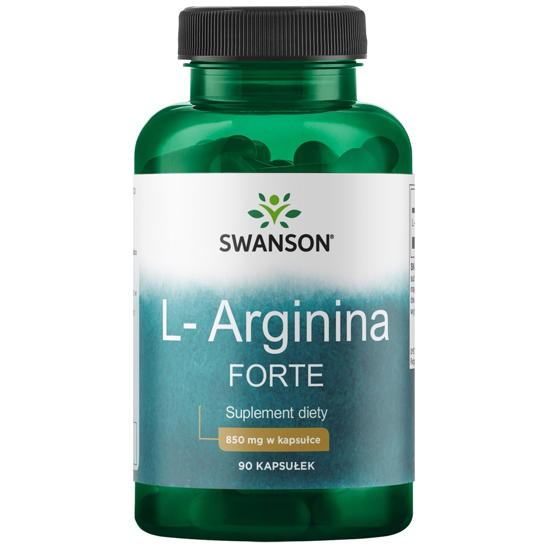 SWANSON L-arginine forte 850mg 90 capsules