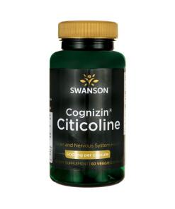 SWANSON Cognizin Citicoline 500mg 60 gélules