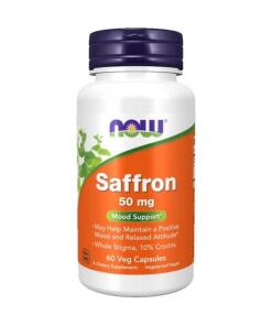 NOW Foods - Saffraan, 50 mg - 60 vegetarische capsules
