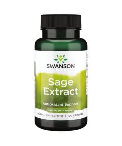 Swanson - Salie-extract, 160 mg - 100 capsules