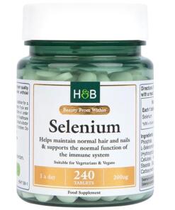 Holland & Barrett - Selenium, 200 mcg - 240 tabletten