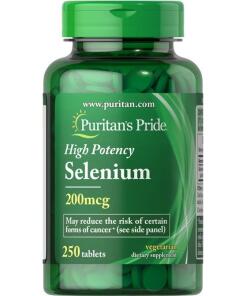 Puritan's Pride - Selenium, 200 mcg - 250 tabletten