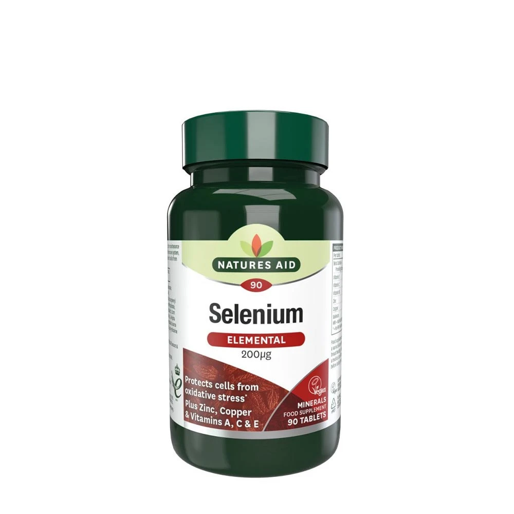 Natures Aid - Selenium 200 mcg (90 tabletten)