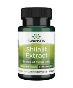 Swanson - Shilajit-extract, 400 mg - 60 vegetarische capsules
