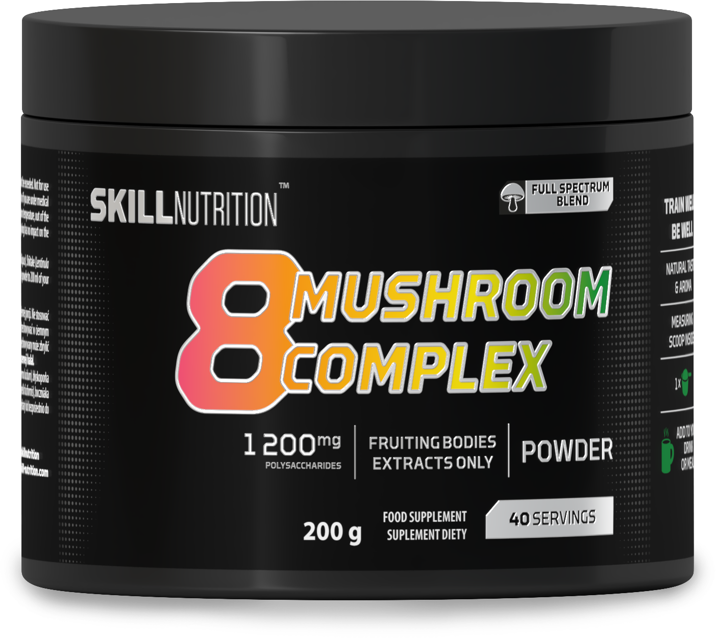 Skill Nutrition - 8-Paddenstoelencomplex - 200g