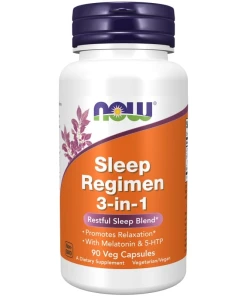 NOW Foods - 3-in-1 Slaapformule - 90 Veganistische Capsules