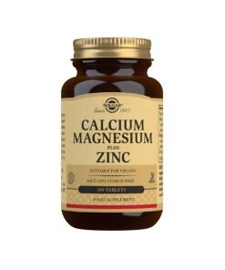 Solgar - Calcium Magnesium Plus Zink - 100 Tabletten