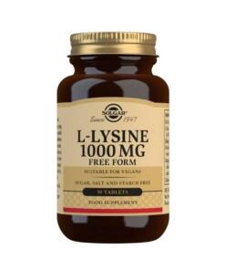 L-Lysine, 1000mg - 50 comprimés