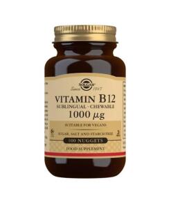 Solgar - Vitamine B12, 1000 mcg - 100 tabletten