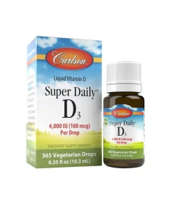 Carlson Labs - Super Dagelijkse D3, 4000 IE - 10 ml