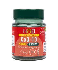 Holland & Barrett - Superkracht CoQ-10, 200 mg - 30 vegetarische capsules