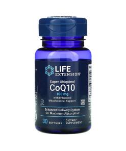 Super Ubiquinol CoQ10 avec un soutien mitochondrial amélioré, 100mg - 30 capsules molles