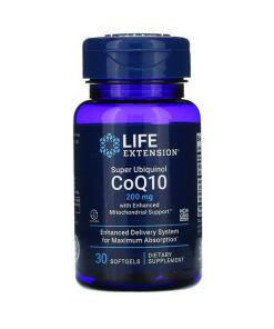 Super Ubiquinol CoQ10 avec un soutien mitochondrial amélioré, 200mg - 30 capsules molles