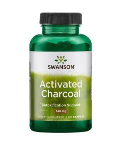 Charbon actif, 520mg - 120 gélules
