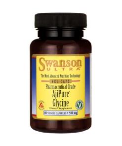 AjiPure Glycine, 500mg - 60 vcaps