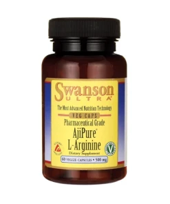 AjiPure L-Arginine, 500mg - 60 vcaps