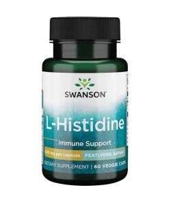 Swanson - AjiPure L-Histidine, 500 mg - 60 capsules