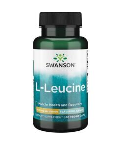 Swanson - AjiPure L-Leucine, 500 mg - 60 vegetarische capsules