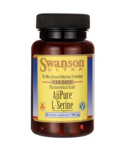 Swanson - L-Serine, 500 mg - 60 capsules