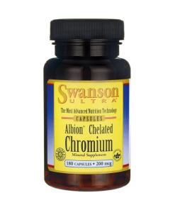 Albion Chelated Chromium, 200mcg - 180 caps