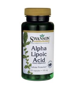 Swanson - Alfa-liponzuur, 100 mg - 120 capsules