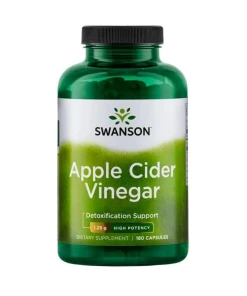 Vinaigre de cidre de pomme, 1250mg haute puissance - 180 gélules