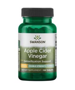 Swanson - Appelciderazijn, 200 mg Dubbele Sterkte - 120 Tabletten