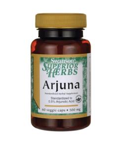 Arjuna, 500mg - 60 vcaps