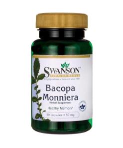 Bacopa Monniera 10:1 Extract, 50mg - 90 caps