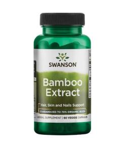 Swanson - Bamboe-extract - 60 veganistische capsules