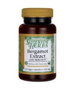 Swanson - Bergamotextract, 500 mg - 30 capsules