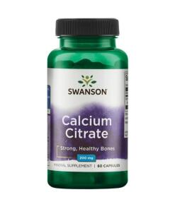 Citrate de Calcium, 200mg - 60 gélules