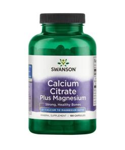 Swanson - Calciumcitraat Plus Magnesium - 150 Capsules