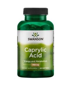 Acide Caprylique, 600mg - 60 softgels