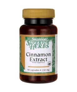 Swanson - Kaneel Extract, 250 mg - 90 Capsules