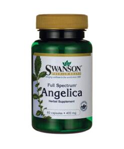 Swanson - Volledig Spectrum Engelwortel, 400 mg - 60 Capsules