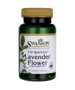 Full Spectrum Lavender Flower, 400mg - 60 caps