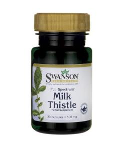 Full Spectrum Milk Thistle, 500mg - 30 caps